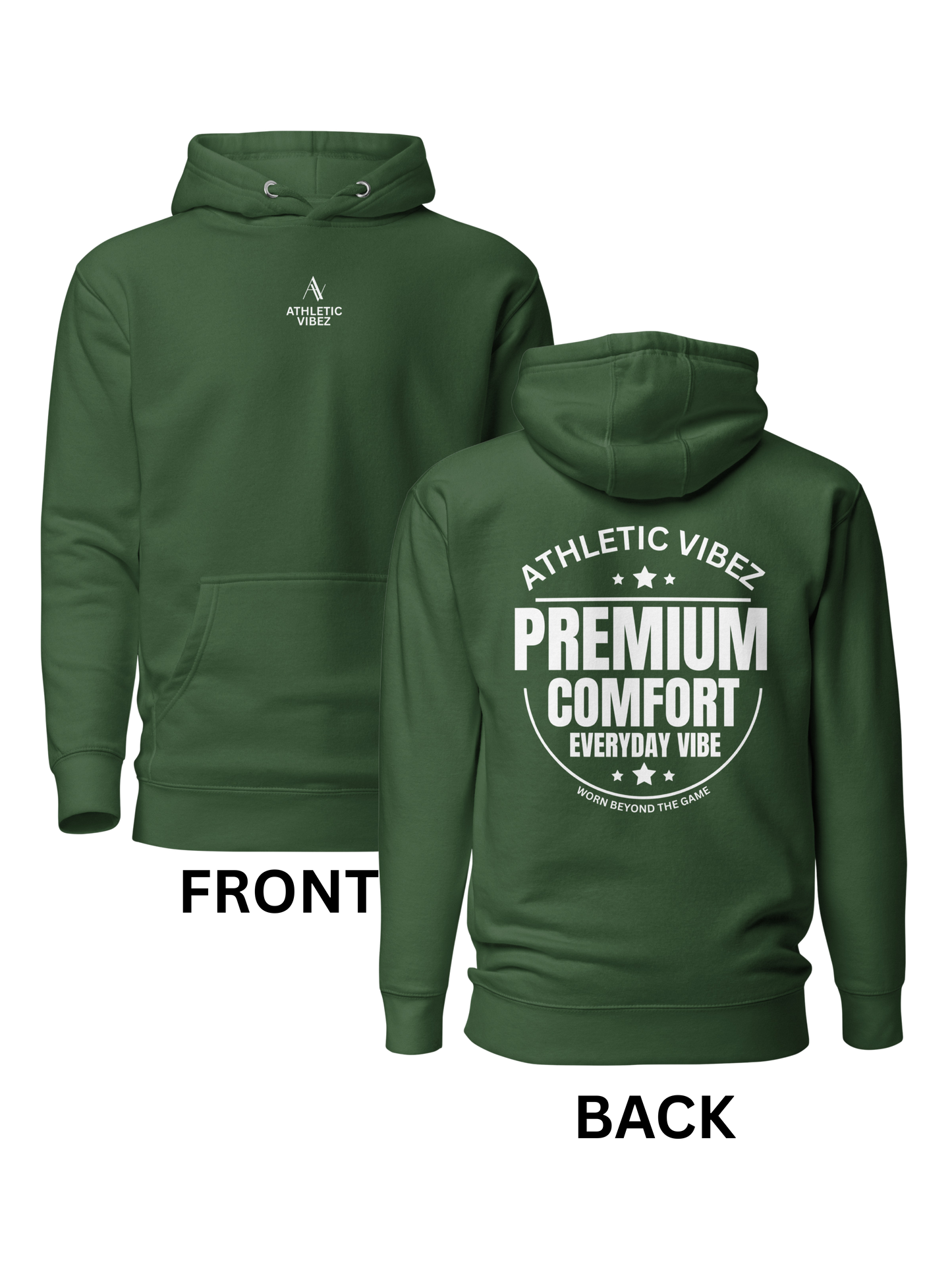 Athletic Vibez - Premium Comfort Unisex Hoodie 2
