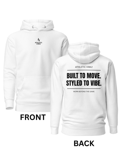 Athletic Vibez - Built to Move Unisex Hoodie
