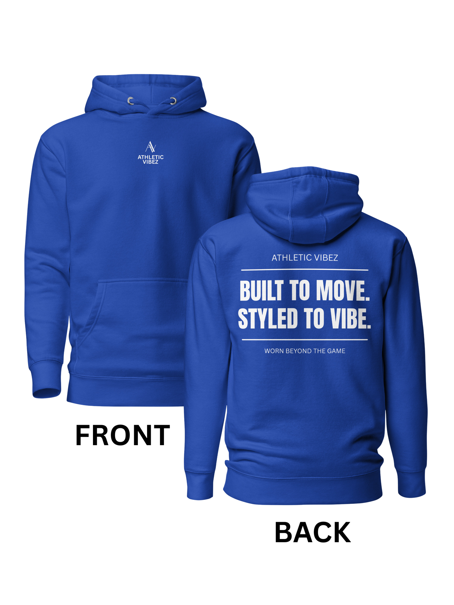 Athletic Vibez Built to Move Hoodie 4