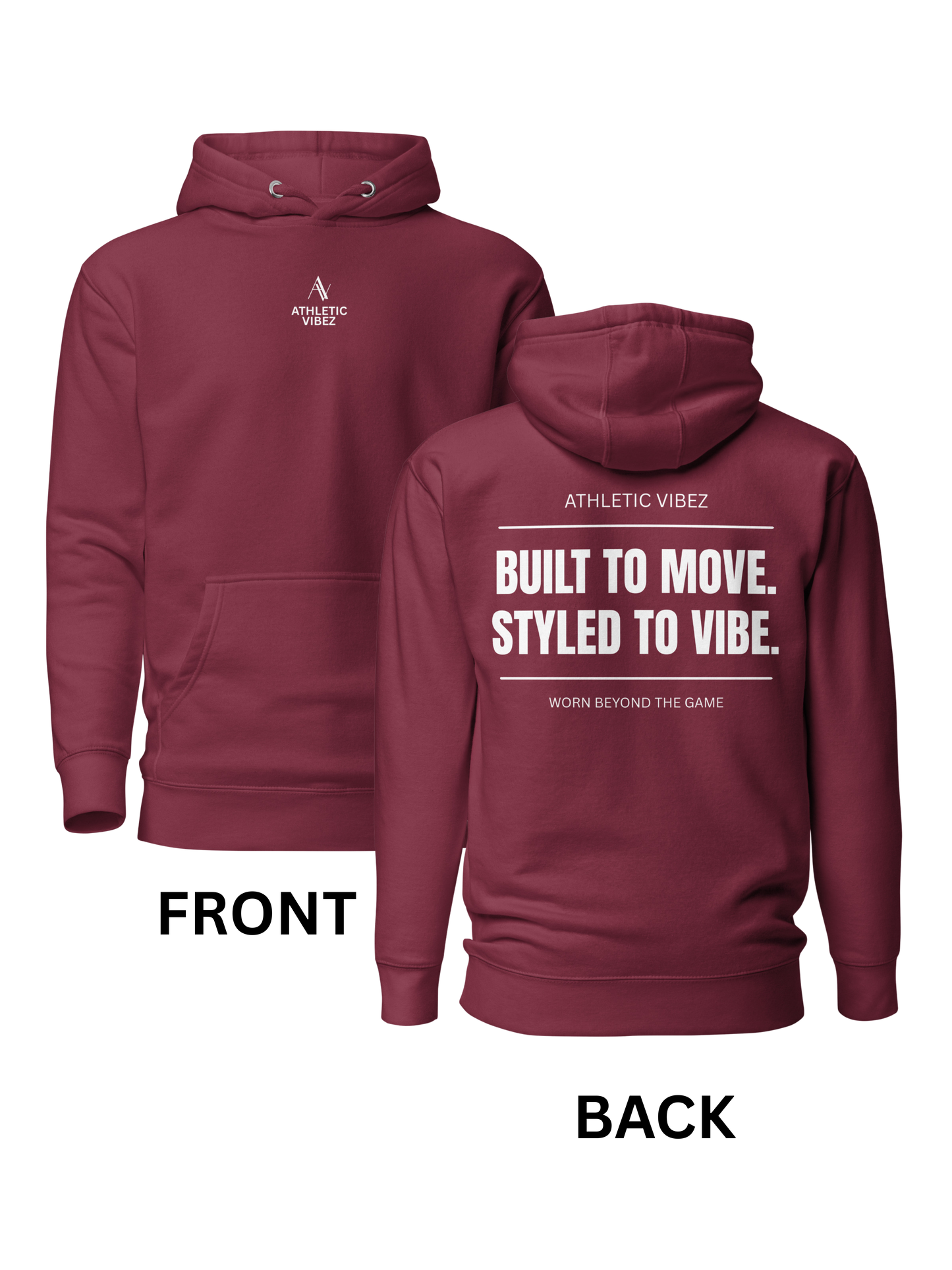 Athletic Vibez Built to Move Hoodie 4