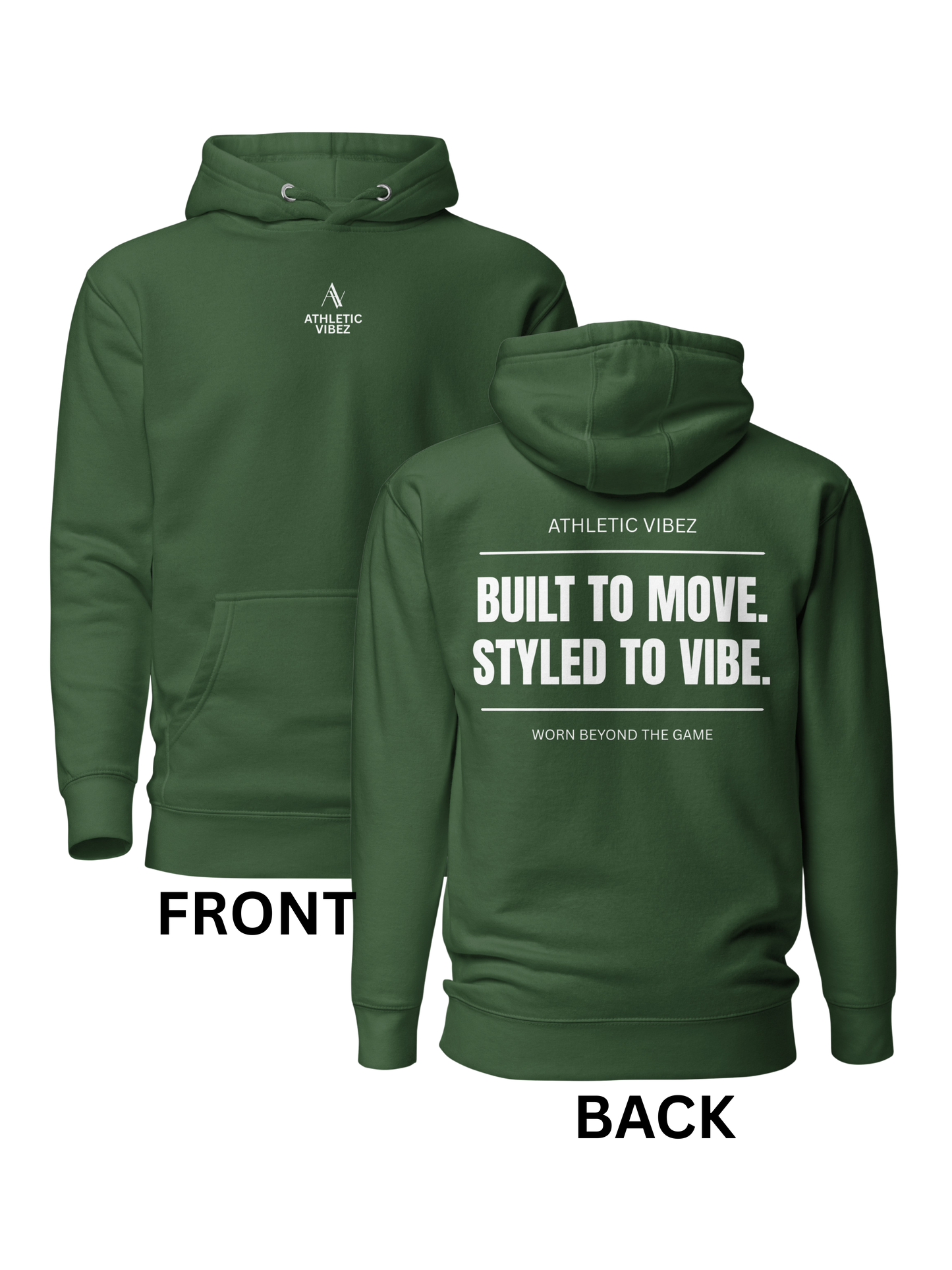 Athletic Vibez Built to Move Hoodie 4