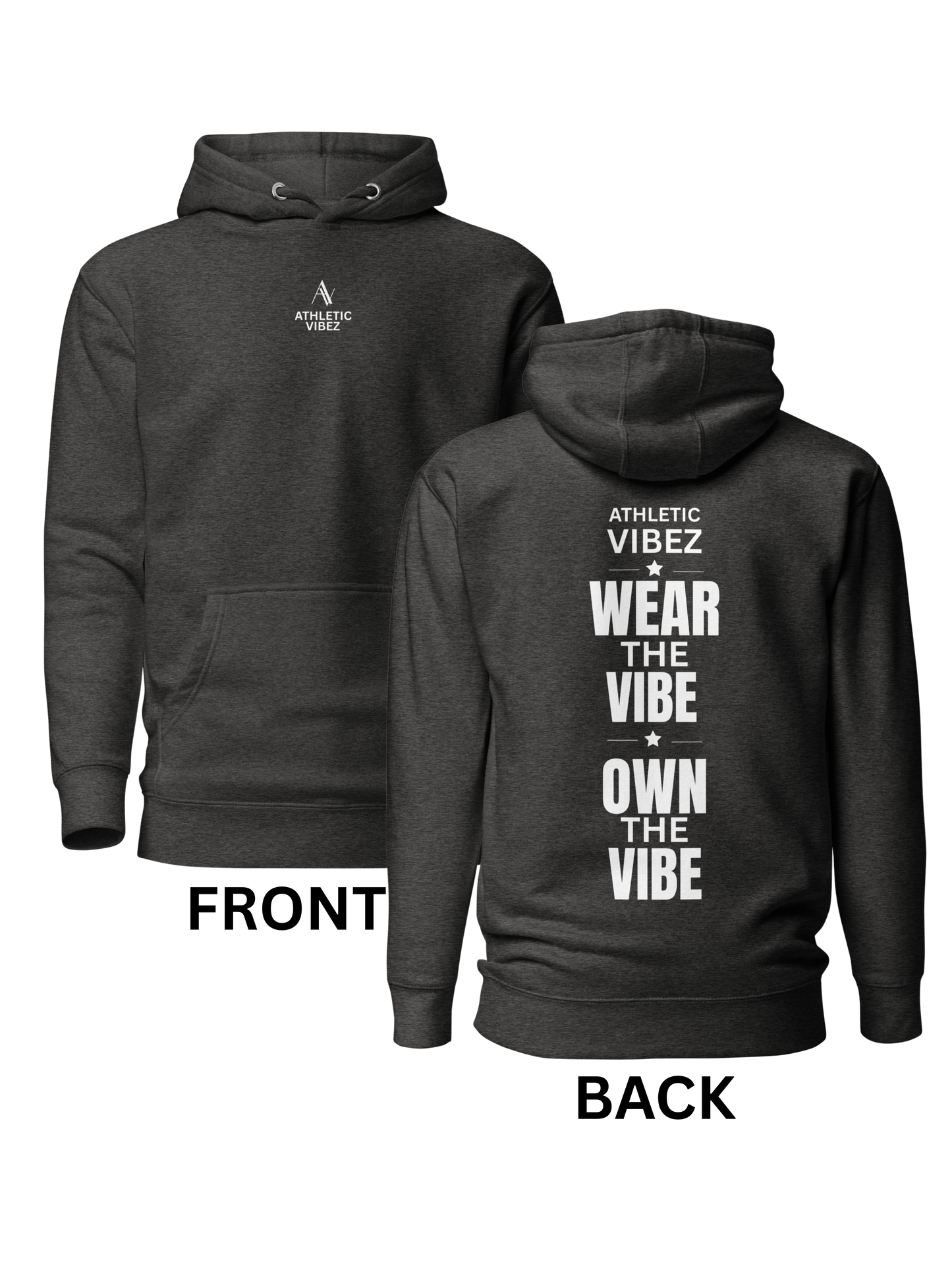 Athletic Vibez - Wear the Vibe Unisex Hoodie 2