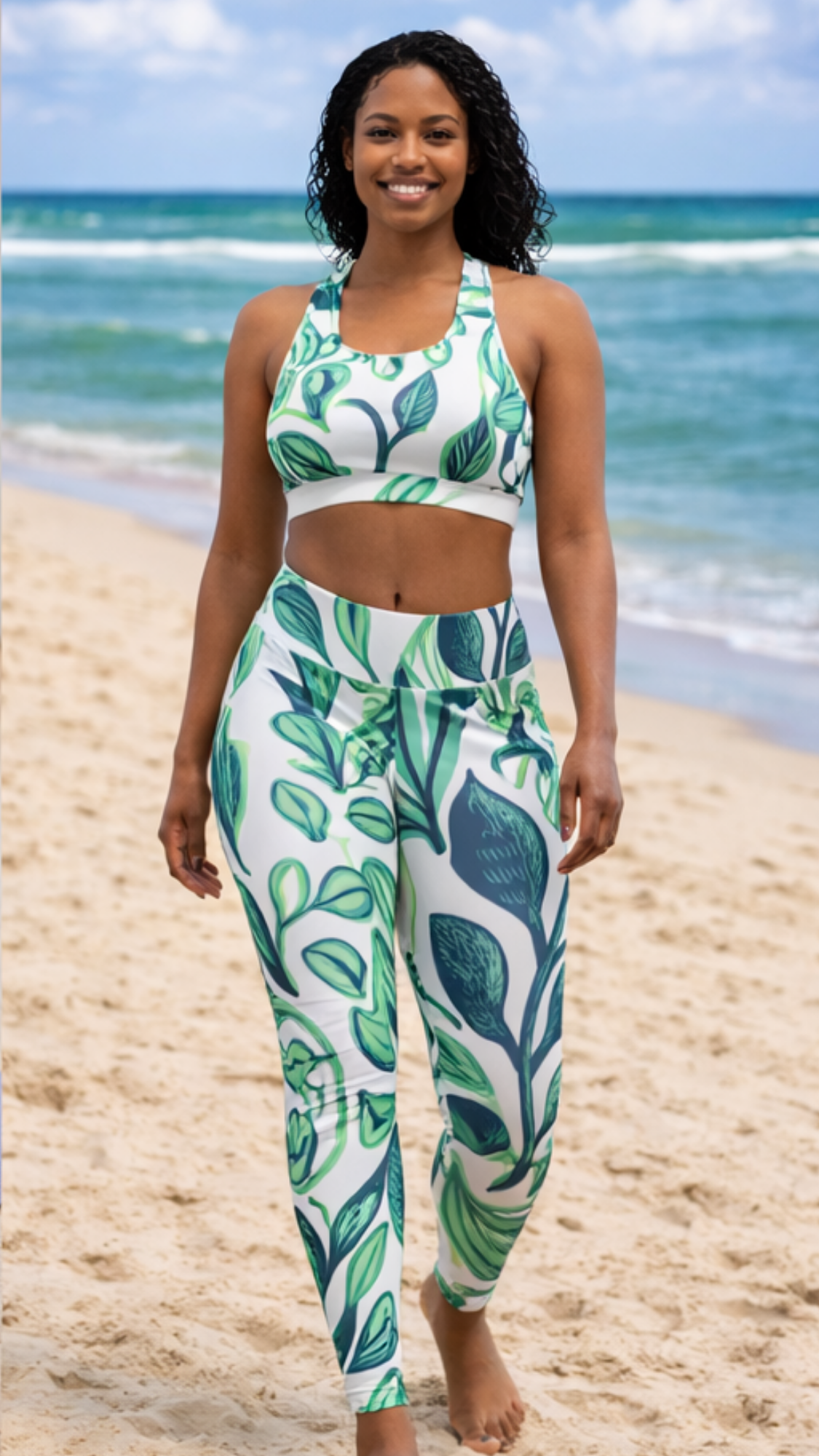 Botanical Leggings UPF 50+ Protection