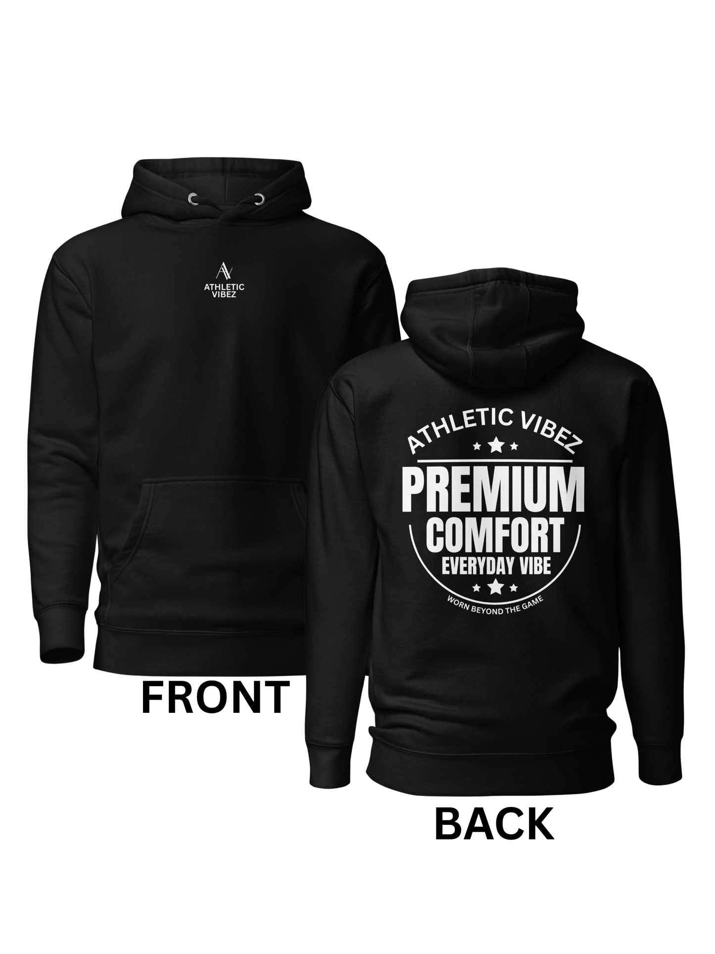 Athletic Vibez - Premium Comfort Unisex Hoodie 2