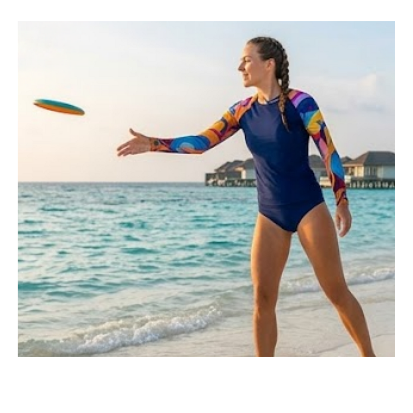 Island Energy Women's Rash Guard UPF 50+