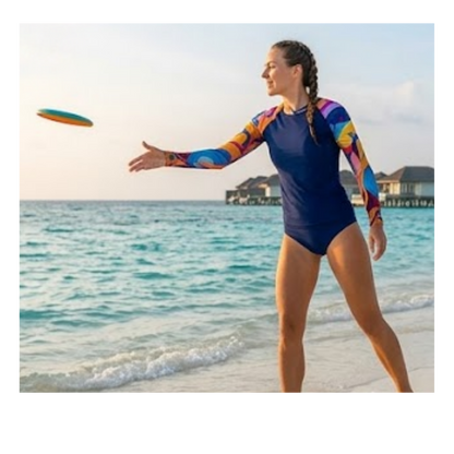 Island Energy Women's Rash Guard UPF 50+