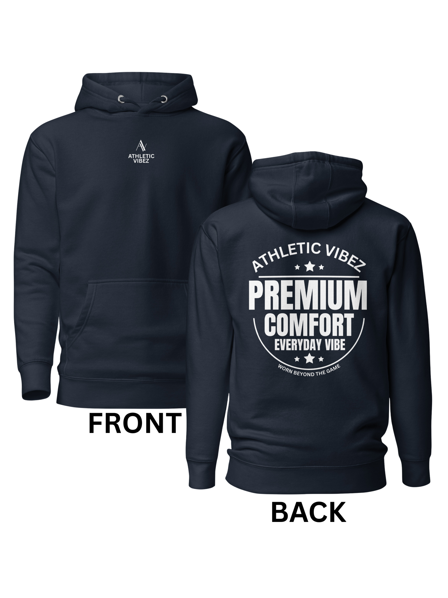 Athletic Vibez - Premium Comfort Unisex Hoodie 2