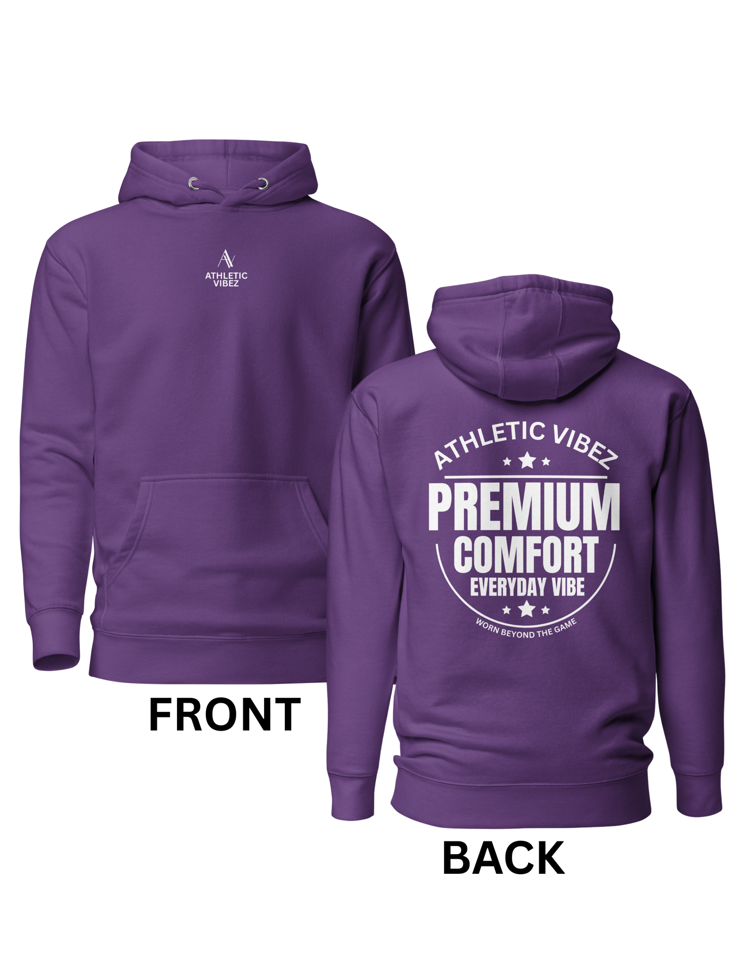 Athletic Vibez - Premium Comfort Unisex Hoodie 2