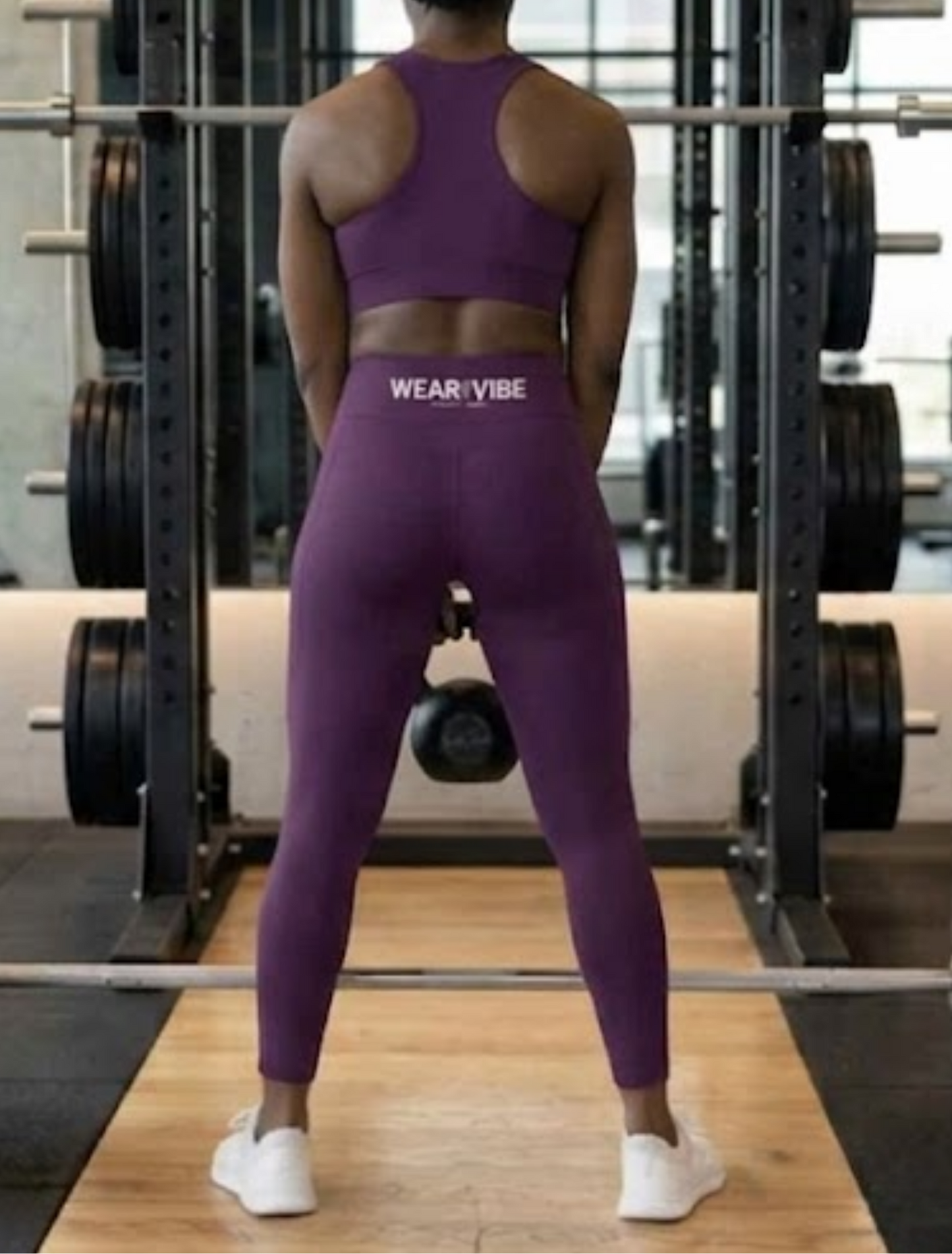 Wear the Vibe Leggings with Pockets - Plum