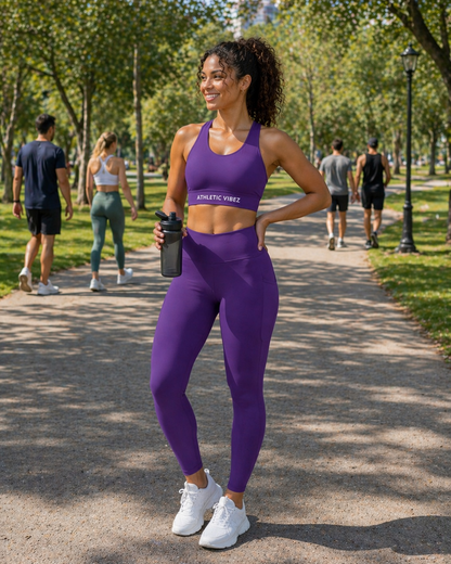 Wear the Vibe Leggings with Pockets - Indigo