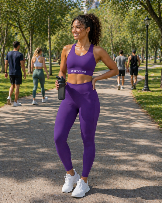 Wear the Vibe Leggings with Pockets - Indigo