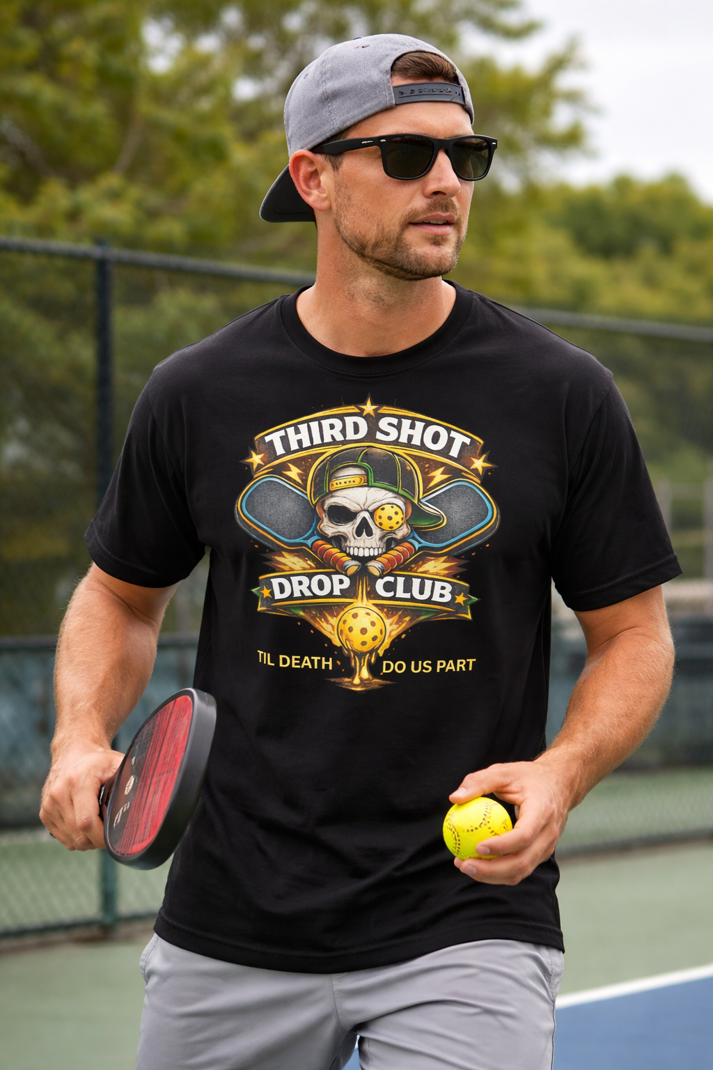 Third Shot Drop Club Pickleball T-shirt